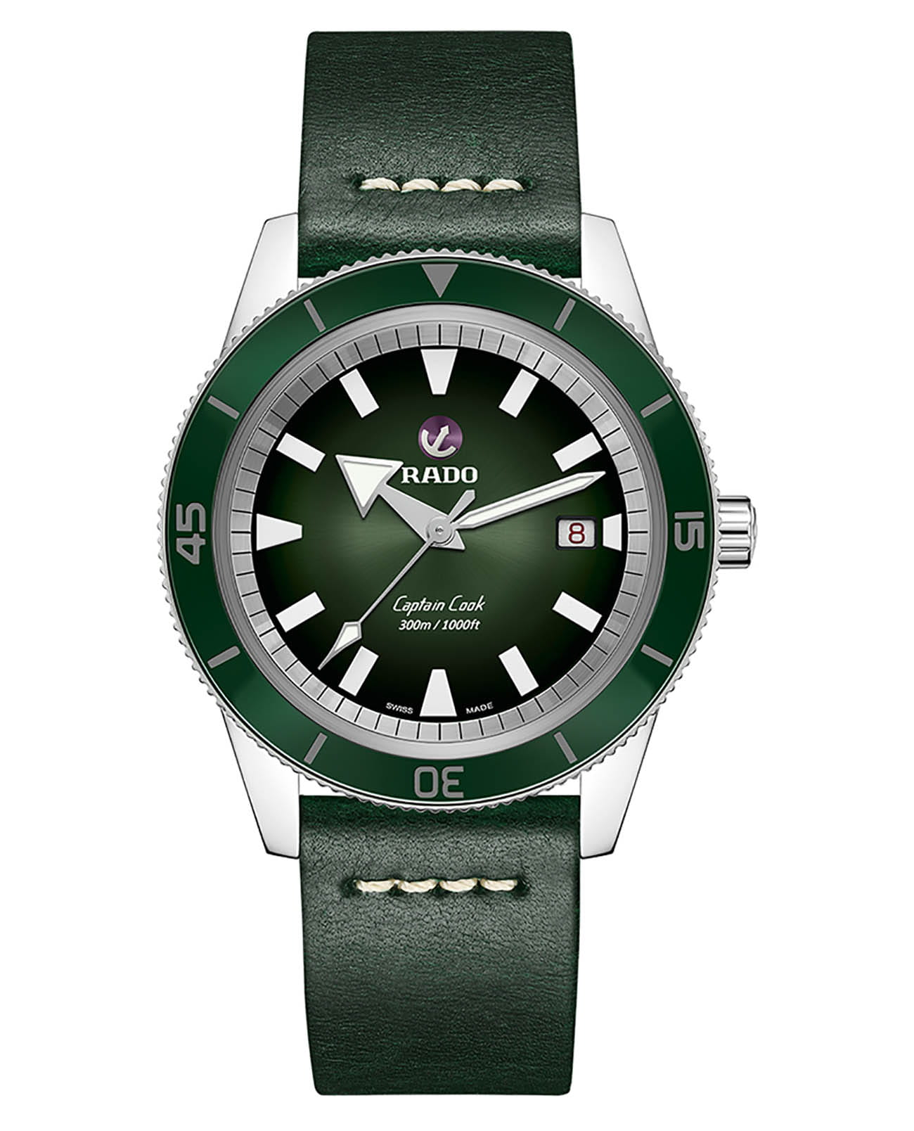 Rado Rado Captain Cook Automatic R32105318  Automatic, наручные мужские часы фото под углом